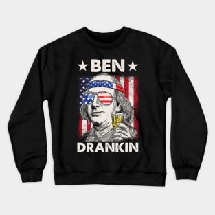 Ben Drankin Party Vintage USA Crewneck Sweatshirt